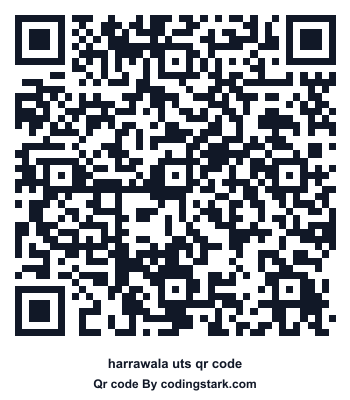 Harrawala UTS QR Code