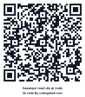 Hasanpur Road UTS QR Code