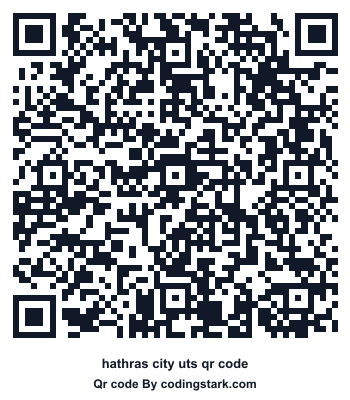Hathras City UTS QR Code