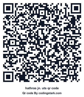 Hathras Jn. UTS QR Code