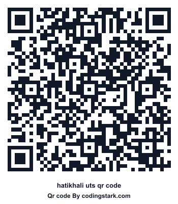 Hatikhali UTS QR Code