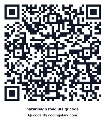 Hazaribagh Road UTS QR Code