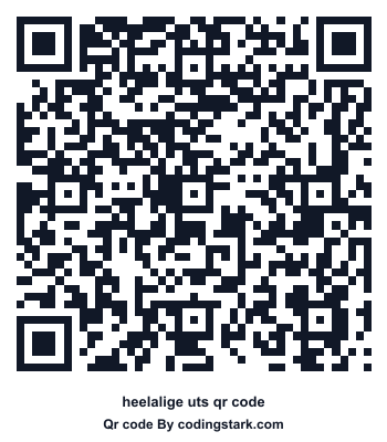 Heelalige UTS QR Code