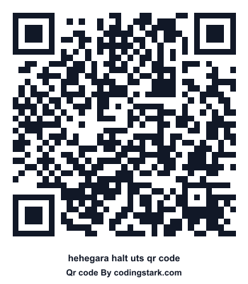 Hehegara Halt UTS QR Code