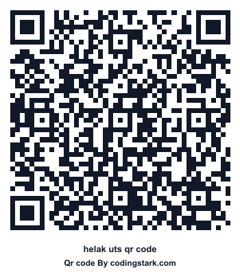 Helak UTS QR Code