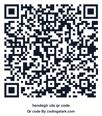 Hendegir UTS QR Code