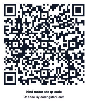 Hind Motor UTS QR Code
