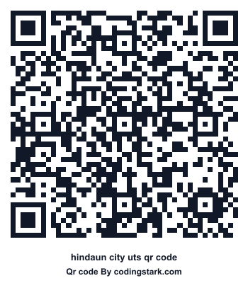Hindaun City UTS QR Code