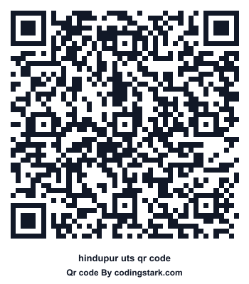 Hindupur UTS QR Code