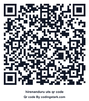 Hirenanduru UTS QR Code
