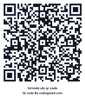 Hirnoda UTS QR Code