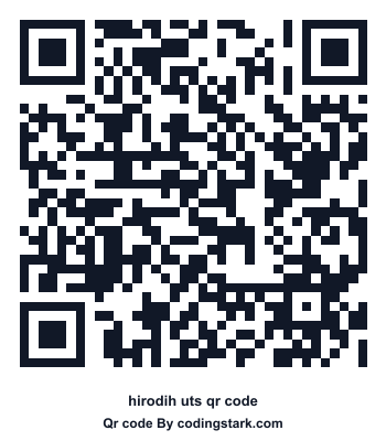 Hirodih UTS QR Code