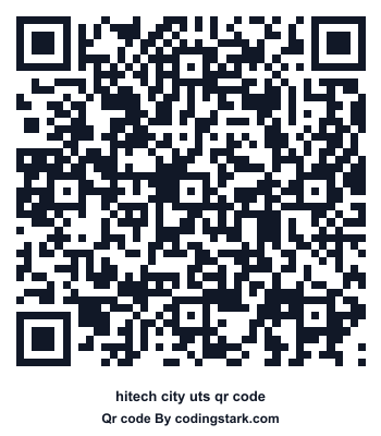 Hitech City UTS QR Code