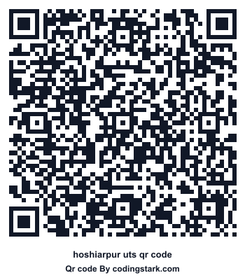 Hoshiarpur UTS QR Code