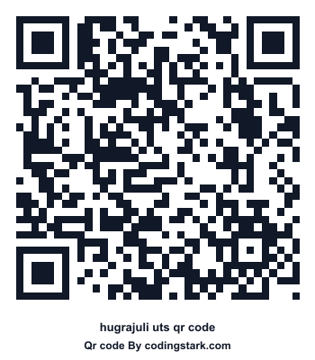Hugrajuli UTS QR Code