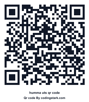 Humma UTS QR Code