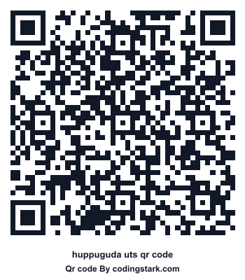Huppuguda UTS QR Code