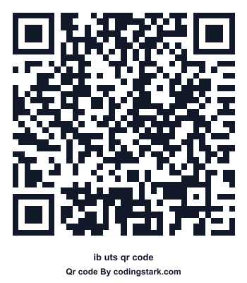 Ib UTS QR Code