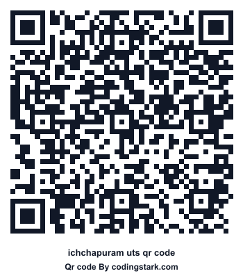 Ichchapuram UTS QR Code