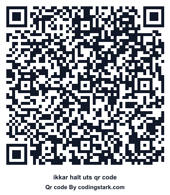 Ikkar Halt UTS QR Code