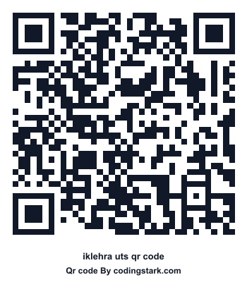 Iklehra UTS QR Code