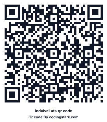 Indalvai UTS QR Code