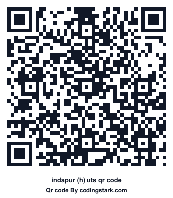 Indapur (h) UTS QR Code