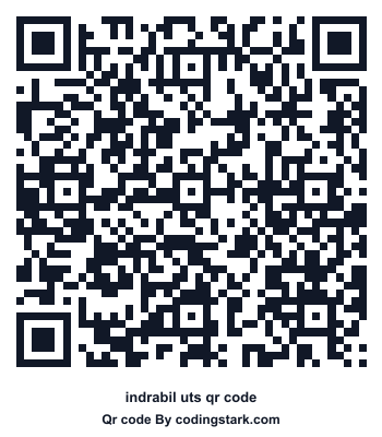 Indrabil UTS QR Code