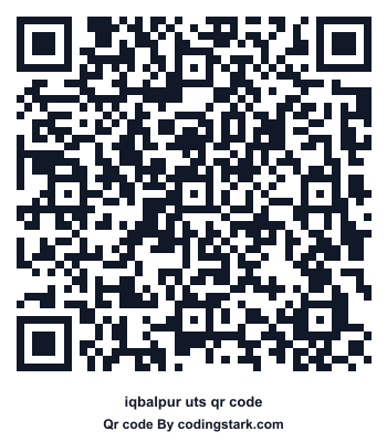 Iqbalpur UTS QR Code