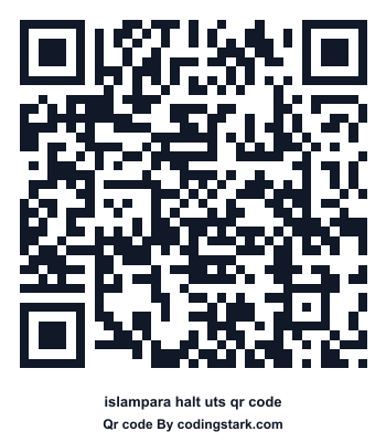Islampara Halt UTS QR Code
