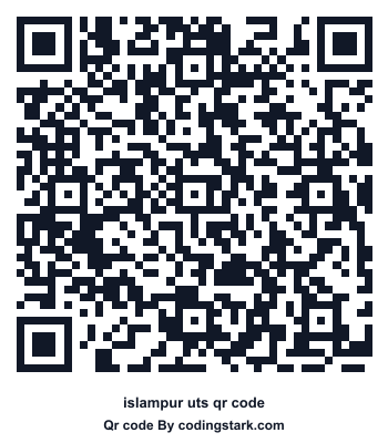 Islampur UTS QR Code
