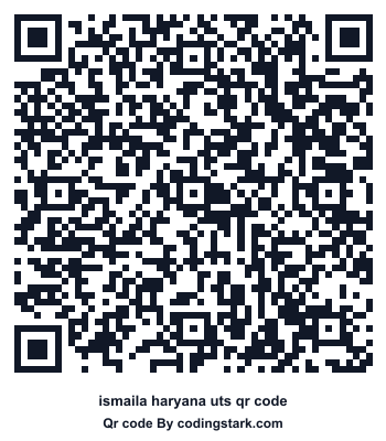 Ismaila Haryana UTS QR Code