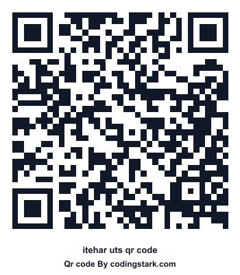 Itehar UTS QR Code