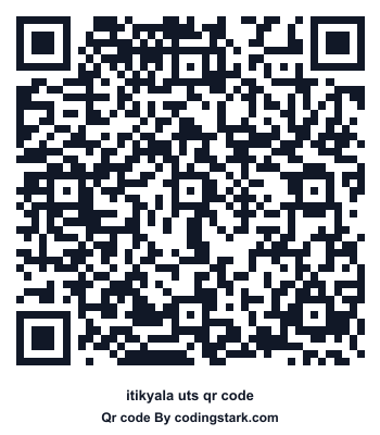 Itikyala UTS QR Code