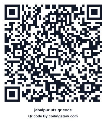 Jabalpur UTS QR Code