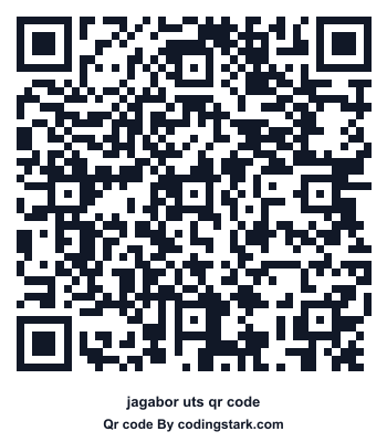 Jagabor UTS QR Code
