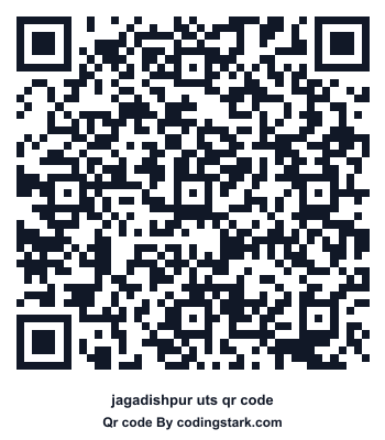 Jagadishpur UTS QR Code