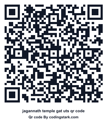 Jagannath Temple Gat UTS QR Code