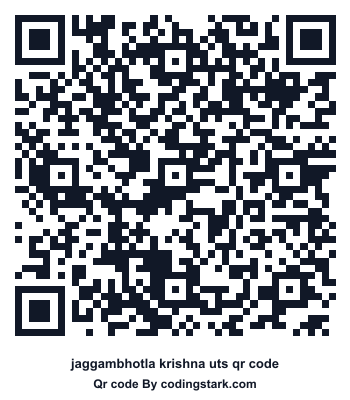 Jaggambhotla Krishna UTS QR Code