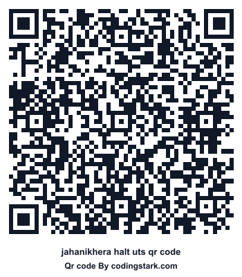 Jahanikhera Halt UTS QR Code