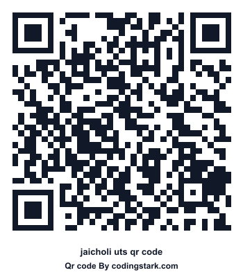 Jaicholi UTS QR Code