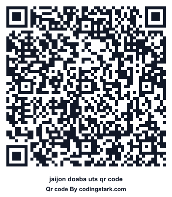 Jaijon Doaba UTS QR Code