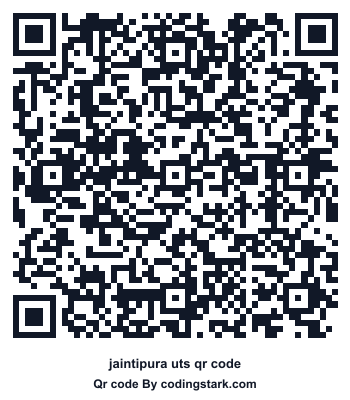 Jaintipura UTS QR Code