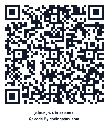 Jaipur Jn. UTS QR Code