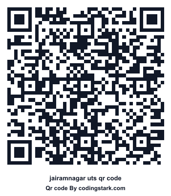 Jairamnagar UTS QR Code
