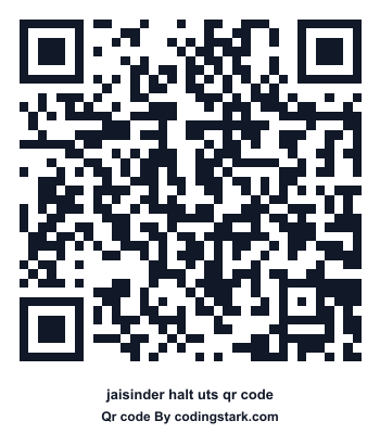 Jaisinder Halt UTS QR Code