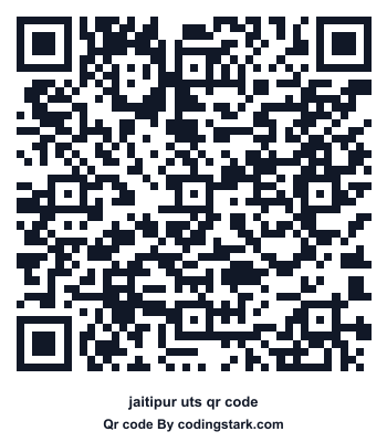 Jaitipur UTS QR Code