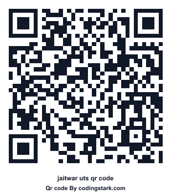 Jaitwar UTS QR Code