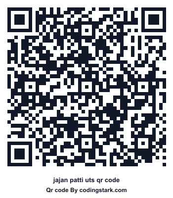 Jajan Patti UTS QR Code
