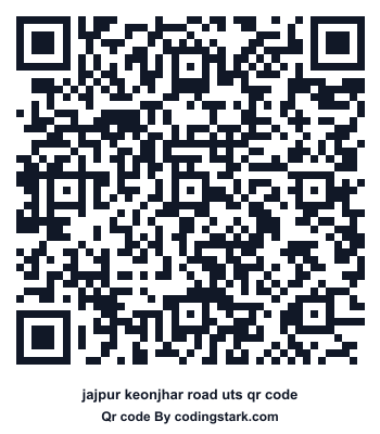 Jajpur Keonjhar Road UTS QR Code